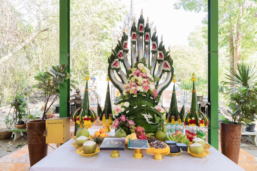 ฤกษ์ดี ! ทีมนักแสดง  “ นาคราช เดอะ มิวสิคัล ” ร่วมพิธีบวงสรวงพ่อปู่เพชรภัทรนาคราช